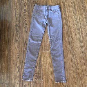 American eagle Sateen jeggings